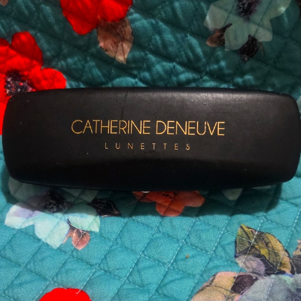 CATHERINE DENEUVE EYEGLASS CASE
